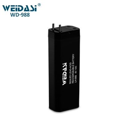 small rechargeable 4v sealed lead-acid battery for lantern lamps